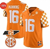 Men's Tennessee Volunteers #16 Peyton Manning Orange F.U.S.E. Stitched Jersey Dzhi,baseball caps,new era cap wholesale,wholesale hats
